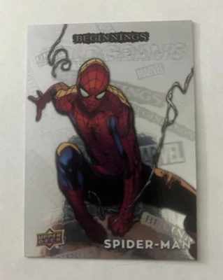 Upper Deck Marvel Beginnings Spider-Man Hologram H-100 - Image 1 of 2