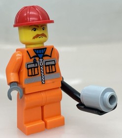 LEGO&reg; Train City Railway Worker Railway Employee Set 7898 Cargo Train Deluxe trn129a