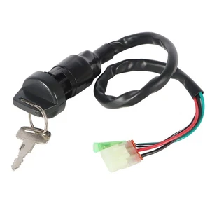 Ignition Key Switch 2002-2019 for Honda 250 TRX250TE TRX250TM Recon 250 Atv New - Picture 1 of 9