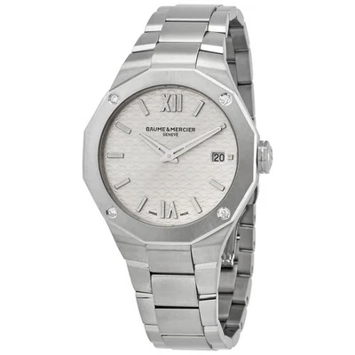 Baume et Mercier Riviera Quartz Silver Dial Ladies Watch MOA10614 - Image 1 of 3