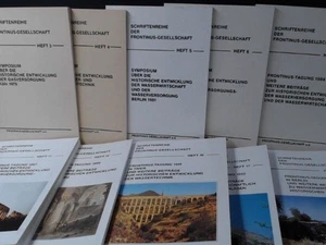 Schriftenreihe der Frontinus-Gesellschaft: Konvolut mit 10 Heften: Heft 3: Sympo - Picture 1 of 2