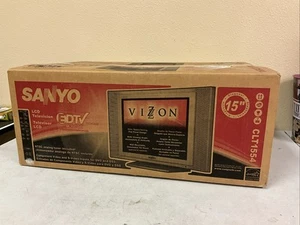 TV Sanyo Vizon CLT 1554 15" de colección - CAJA ABIERTA - Imagen 1 de 5