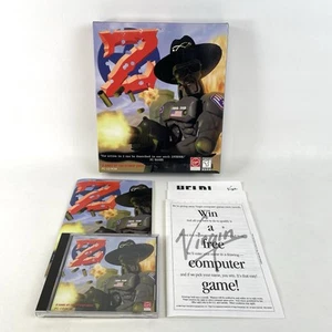Juego de computadora “Z” PC CD-ROM CAJA GRANDE Virgin Interactive 1996 mapa de bits Brother - Imagen 1 de 10