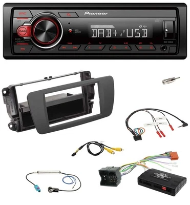 Pioneer MP3 1DIN DAB USB Lenkrad Autoradio für Seat Ibiza 2008-2015 tuam grey - Bild 1 von 4