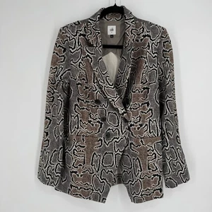 Cabi blazer python snake print 8 workwear office career business party going out - Picture 1 of 6