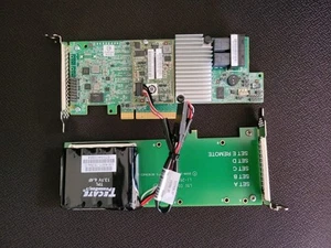 LSI MegaRAID 9361-8i 12Gbps PCIe 3 x8 SATA SAS 3 8 Port RAID + BBU & CacheVault - Picture 1 of 1