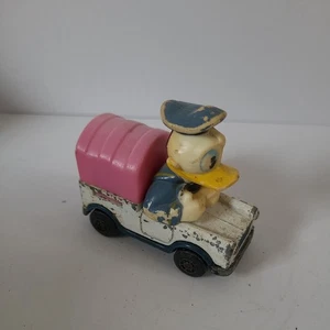 RARE AMERICAN DISNEY MATCHBOX 1980 Lesney Donald Duck Ice Cream Van FREE P&P - Picture 1 of 5