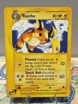 Raichu 061/165 Expedition Base Set Regular - Image 1 of 3