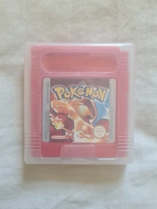 POKEMON ROJO Nintendo Game Boy Versión UK/EUROPEA Gameboy BATERÍA EN FUNCIONAMIENTO - Imagen 1 de 4