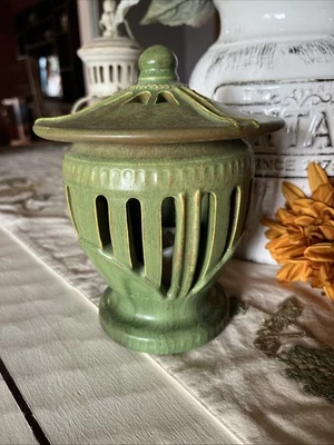 Ephraim Faience Pottery Petite Journey Lantern - Image 1 of 4