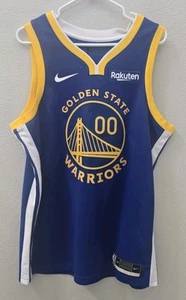 Jonathan Kuminga Warriors signiertes Nike Blue Icon Swingman Trikot - Bild 1 von 7