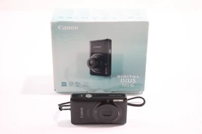 Canon IXUS 120 IS Digital Compact Camera Working w/ Canon 4x IS Zoom Lens - Image 1 of 4