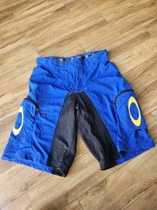Vintage Oakley Cargo Radhose Gr. L blau - Bild 1 von 9