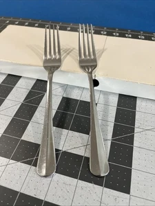 Gorham Kolonial Tipt (2) Tafelgabeln Edelstahl Besteck Ersatz - Bild 1 von 8