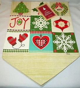 CORREDOR DE MESA NAVIDAD 13" X 36" ICONOS NAVIDAD - Imagen 1 de 1