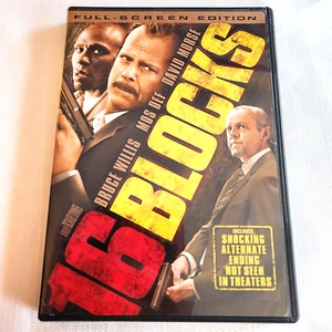 16 Blocks (DVD, 2006, Full Screen) BRAND NEW - BUY 2 GET 1 FREE! - Picture 1 of 2