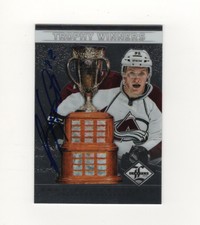 2012-13 Limited Trophy Winners Signatures #TW7 Gabriel Landeskog 47/99 Avalanche