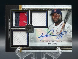 Colección Museo Topps David Ortiz 2020 muestras exclusivas reliquias 1/5 automático patio - Imagen 1 de 2