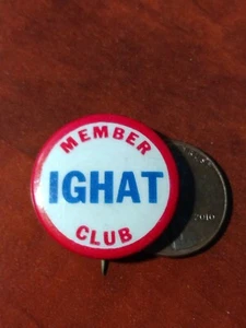 Thomas Dewey VS Harry S Truman 1948 President Pin Button Member IGHAT Club nice! - Picture 1 of 4