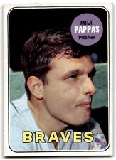 1969 Topps Milt Pappas . Atlanta Braves #79