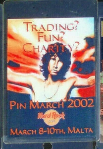 PIN MALTA MARZO EVENTO COMERCIO DIVERSIÓN CARIDAD LAMINADO 8-10 2002 HARD ROCK CAFÉ - Imagen 1 de 1