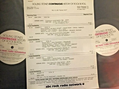 RADIO SHOW: 7/31/83 ROLLING STONE GOING SOLO: PETER GABRIEL, PETE TOWNSHEND - Image 1 of 2