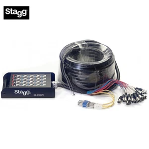 Stagg S-Series Stagebox 16X XLR F Inputs/ 4X Stereo Jack Outputs SSB-30/16X4PH - Picture 1 of 1