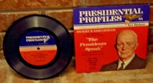 Presidential Profiles Eisenhower The President Speaks 33 ⅓ RPM Record-MINT - Bild 1 von 2