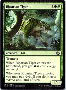 Riparian Tiger Magic The Gathering Kaladesh Light Play - Picture 1 of 1