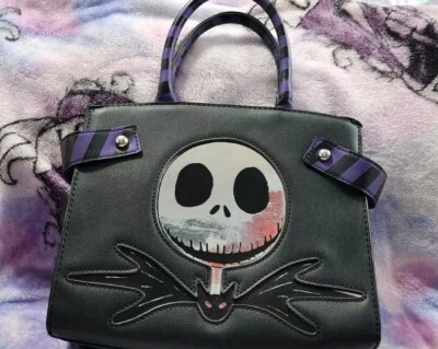 Bolso de mano Disney Pesadilla antes de Navidad Jack Skellington Face Foto 1 de 4