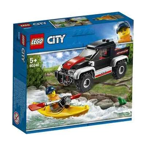 *DAMAGED BOX* LEGO 60240 KAYAK ADVENTURE set NEW city legos canoe frog 4x4 SUV - Picture 1 of 1