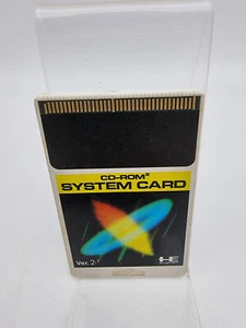 Cd-Rom System Card Siehe 2 PC Motor Hu Card Japan Used - Bild 1 von 2