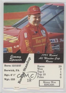 1992 Redline Racing Standups Jimmy Spencer #18