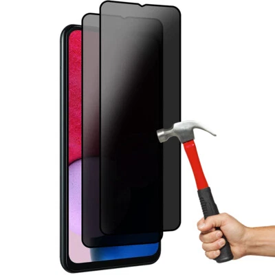 Verre Trempé Anti Espion pour Samsung Galaxy A13 4G/5G Protection Anti-Rayures - Photo 1/4