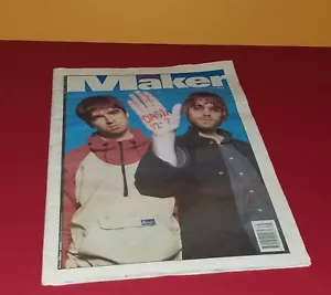 VTG ORIGINAL 96' OASIS LIAM NOEL GALLAGHER UK MELODY MAKER PAPER / MAGAZINE ++++ - Picture 1 of 12