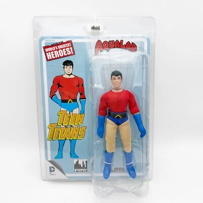 Figuras oficiales World’s Greatest Heroes Teen Titans Aqualad Toy Company nuevas Foto 1 de 2
