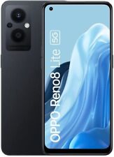 OPPO Reno8 Lite 5G 128GB Unlocked Dual SIM ColorOS V12 Smartphone Cosmic Black