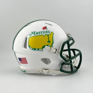 The Masters Custom Concept Mini Football Helm mattweiß - Bild 1 von 4