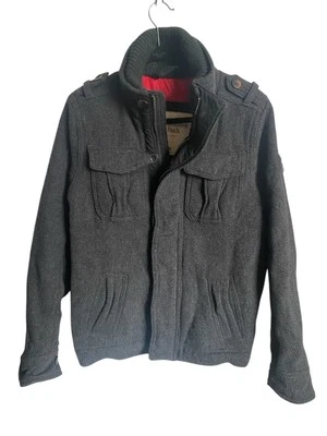 Y2K Abercrombie Fitch Men’s Wool Jacket/Bomber Size M - Image 1 of 4