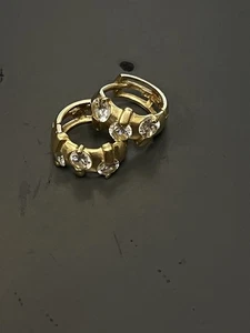 14k Gold Earrings #109429-4 MGC - Bild 1 von 5