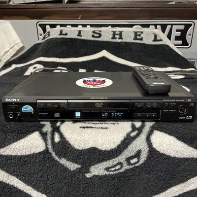 Sony DVP-S560D  CD/DVD Player Tested/Working - With Remote - Image 1 of 4