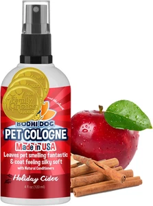 Natural Cologne Holiday CiderPremium Scented Deodorizing Pet Perfume Conditioner - Picture 1 of 14