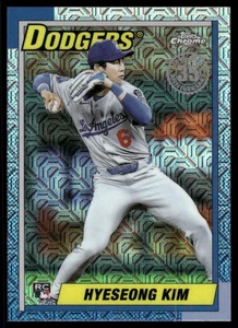 2025 Topps Update Hyeseong Kim 1990 Topps Baseball Chrome Silver Pack #U90C-66 - Picture 1 of 2