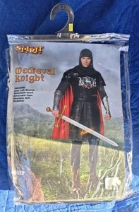 MEDIEVAL KNIGHT Adult Medium Costume Unused Spirit Halloween M - Picture 1 of 5