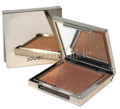 Bronceador iluminador en polvo Jouer polvo facial delgado inmersión 0,07 oz tamaño mini de viaje Foto 1 de 4