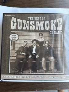 The Best of Gunsmoke on Radio 60 Episodes 30 Hours 20 Audio Cassettes - Picture 1 of 3