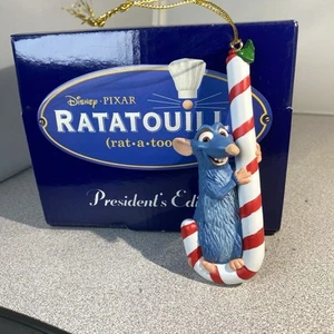 Ornamento Grolier Disney Pixar Ratatouille Oswald Rat Edizione Presidente - Foto 1 di 4