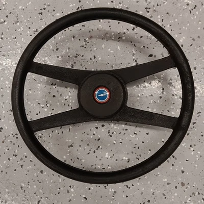 Volante Camaro Chevelle Monte Carlo 9752585 1971-1981 OEM 4 radios negro Foto 1 de 4