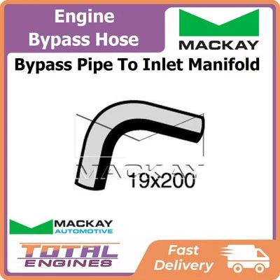 Engine Bypass Hose fits Land Rover Range Rover P38A Up To 12/1998 3.9L V8 42 D - Image 1 of 2