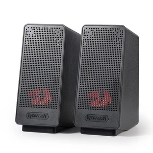 Głośniki do gier Redragon GS513 PC, 2.0-kanałowy komputer stacjonarny soundbar bas i - Zdjęcie 1 z 9